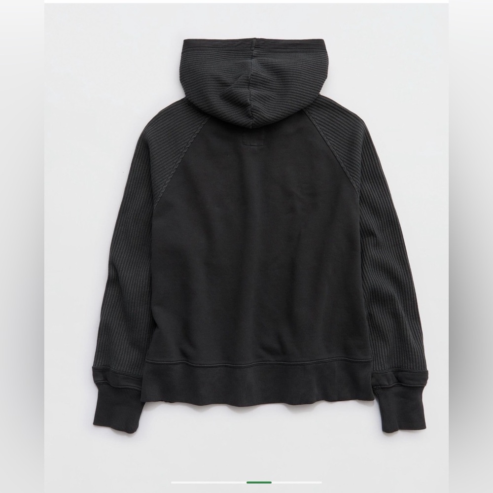 AERIE waffle hoodie - Picture 2 of 6